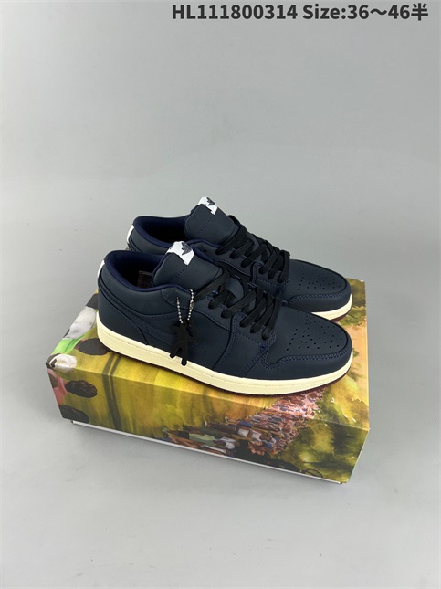 women air jordan 1 shoes HH 2023-3-21-020